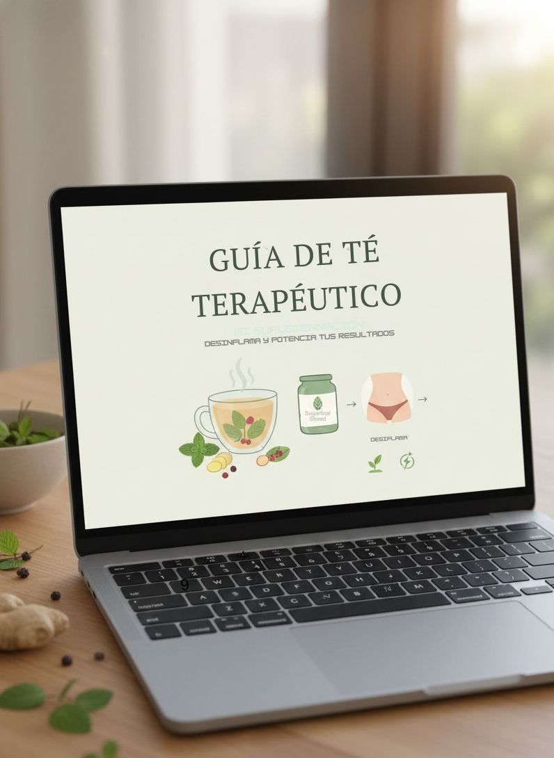GUIA DE TÉ TERAPÉUTICO & SUPLEMENTACIÓN: Desinflama y Potencia tus Resultados.
